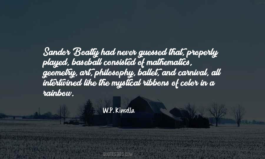 W.P. Kinsella Quotes #1231762