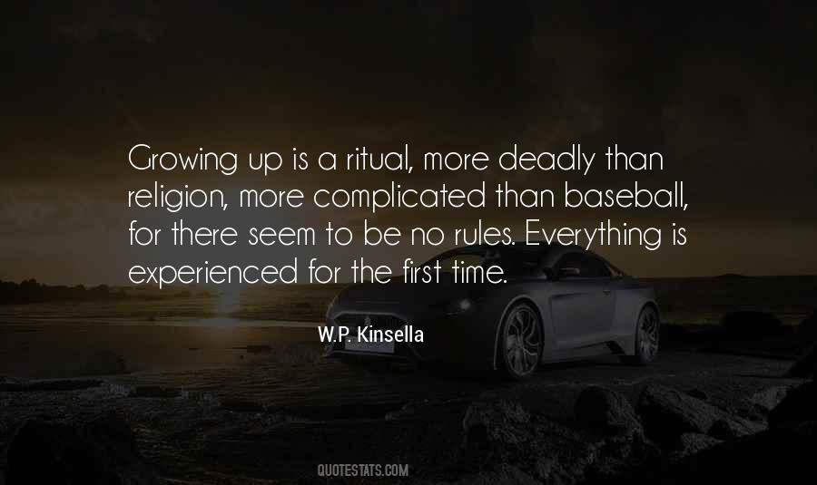 W.P. Kinsella Quotes #971716