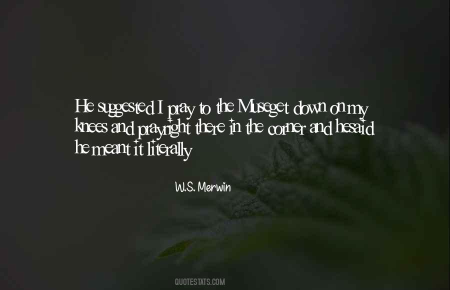 W.S. Merwin Quotes #211310