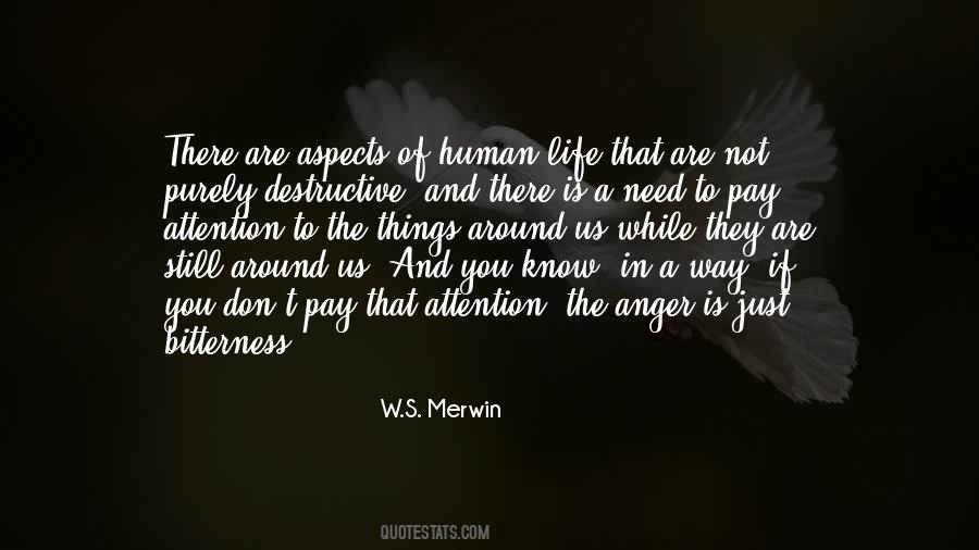 W.S. Merwin Quotes #273690