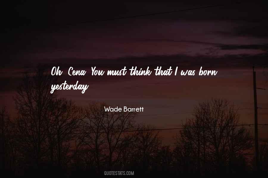 Wade Barrett Quotes #826725