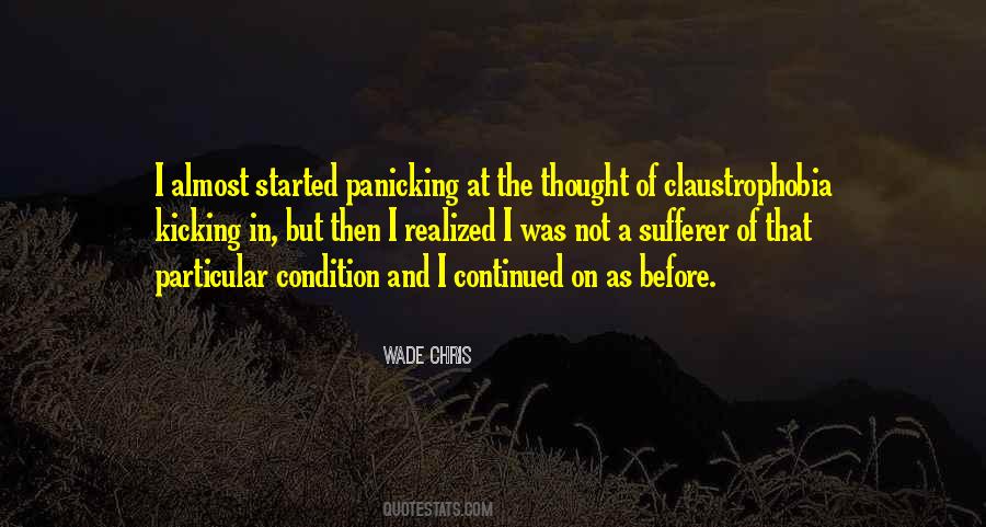 Wade Chris Quotes #489495 Wade Chris Quotes #489495