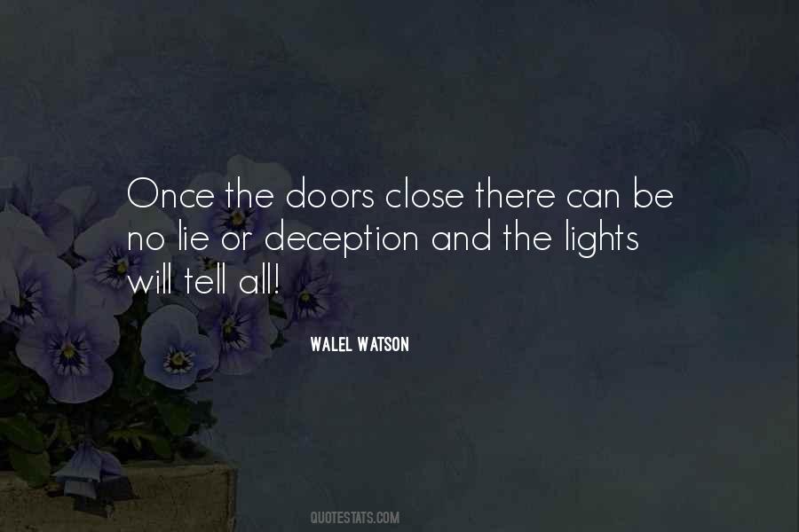 Walel Watson Quotes #1718919 Walel Watson Quotes #1718919