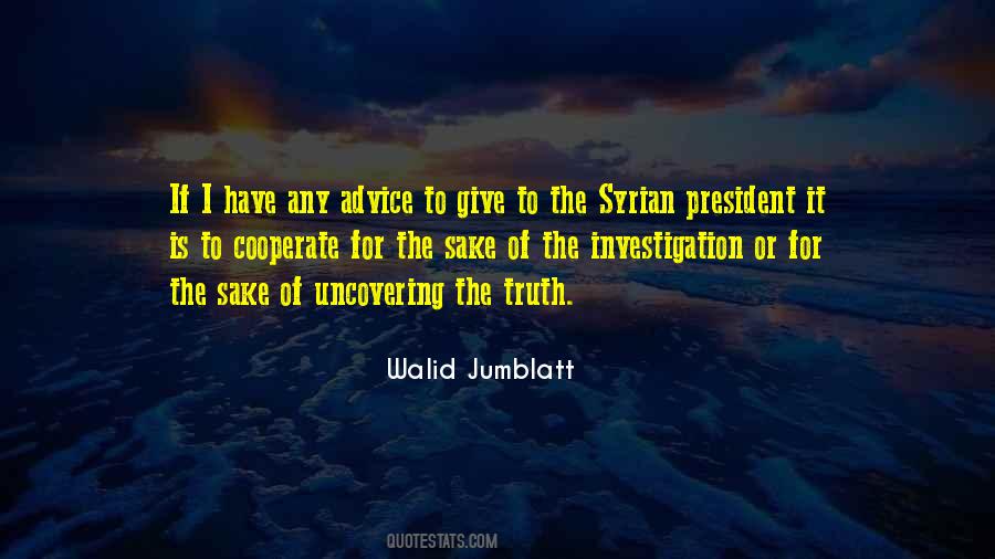 Walid Jumblatt Quotes #1605204