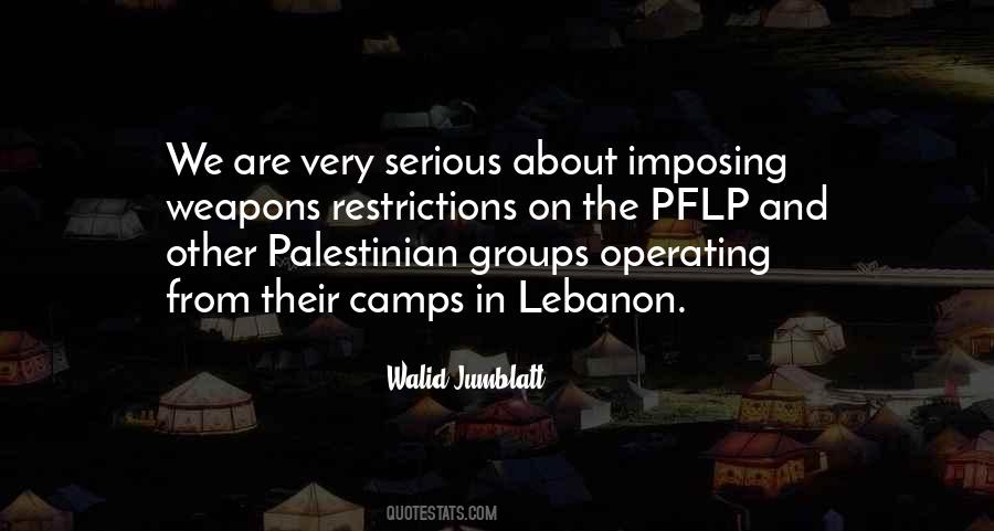 Walid Jumblatt Quotes #420581