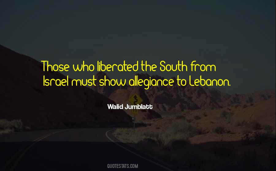 Walid Jumblatt Quotes #48224