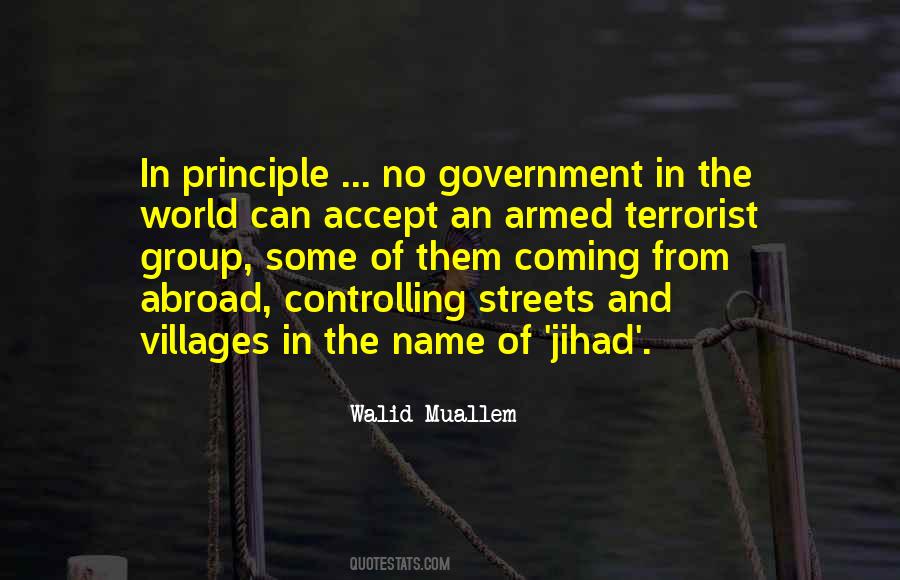 Walid Muallem Quotes #280129