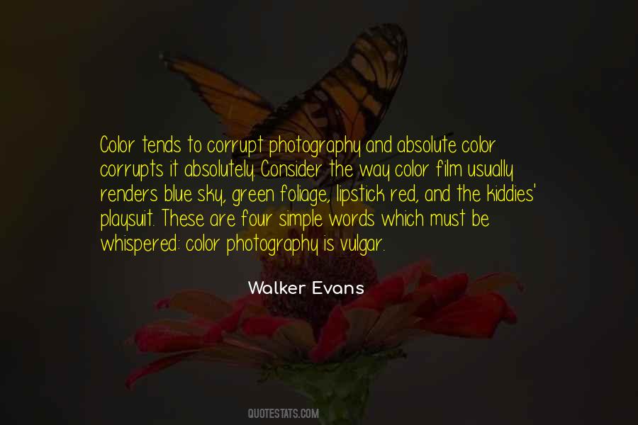 Walker Evans Quotes #1782924