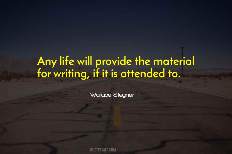 Wallace Stegner Quotes #1878202