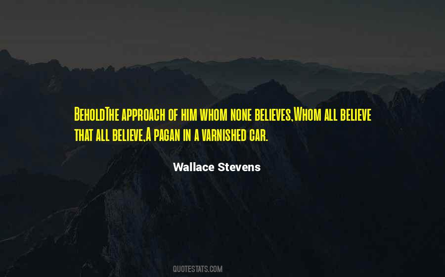 Wallace Stevens Quotes #1086495