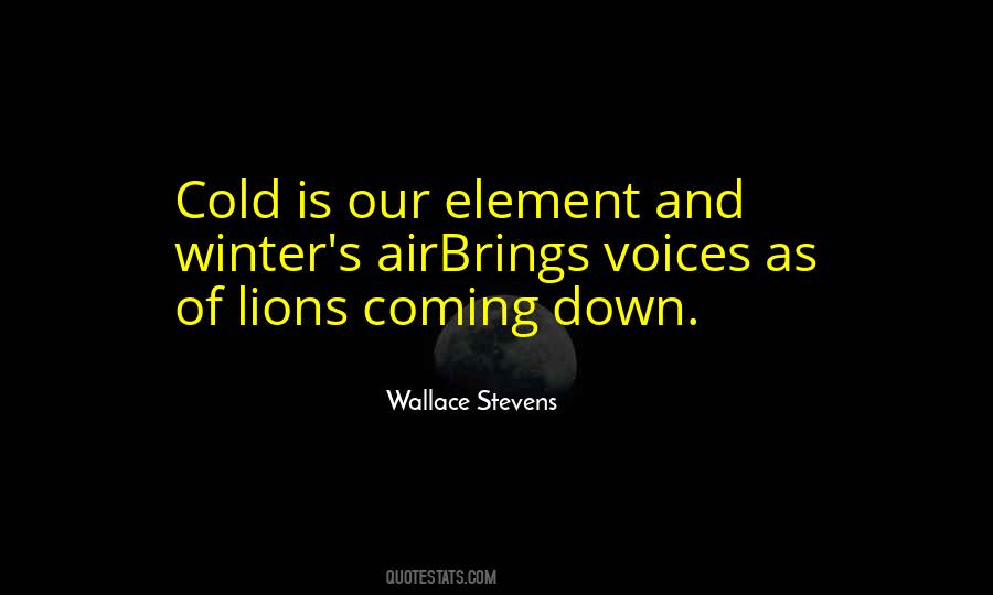 Wallace Stevens Quotes #888133