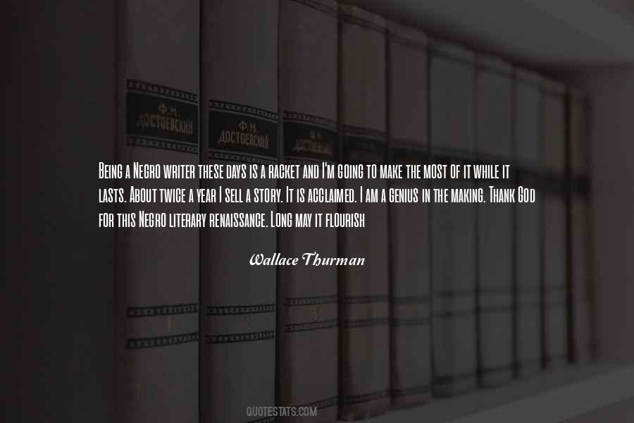 Wallace Thurman Quotes #492485