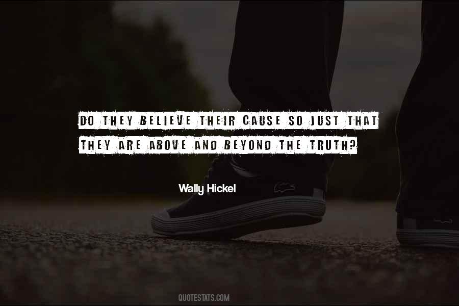 Wally Hickel Quotes #234545