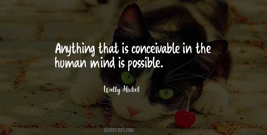 Wally Hickel Quotes #80451