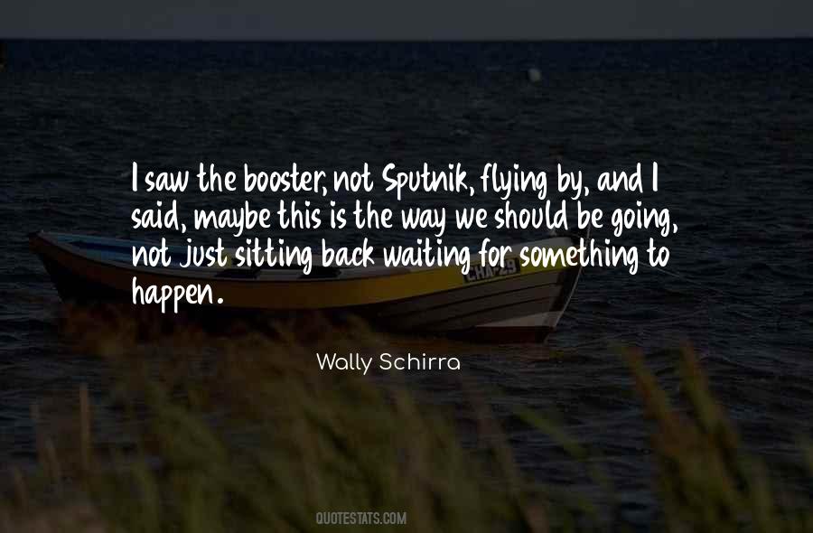 Wally Schirra Quotes #1004162