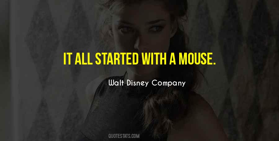 Walt Disney Company Quotes #1608210