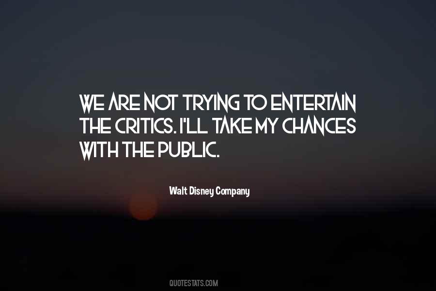 Walt Disney Company Quotes #1864103