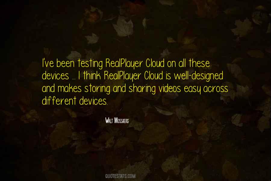 Walt Mossberg Quotes #625099