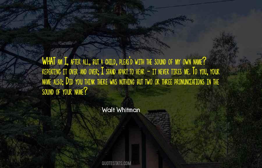 Walt Whitman Quotes #1094377