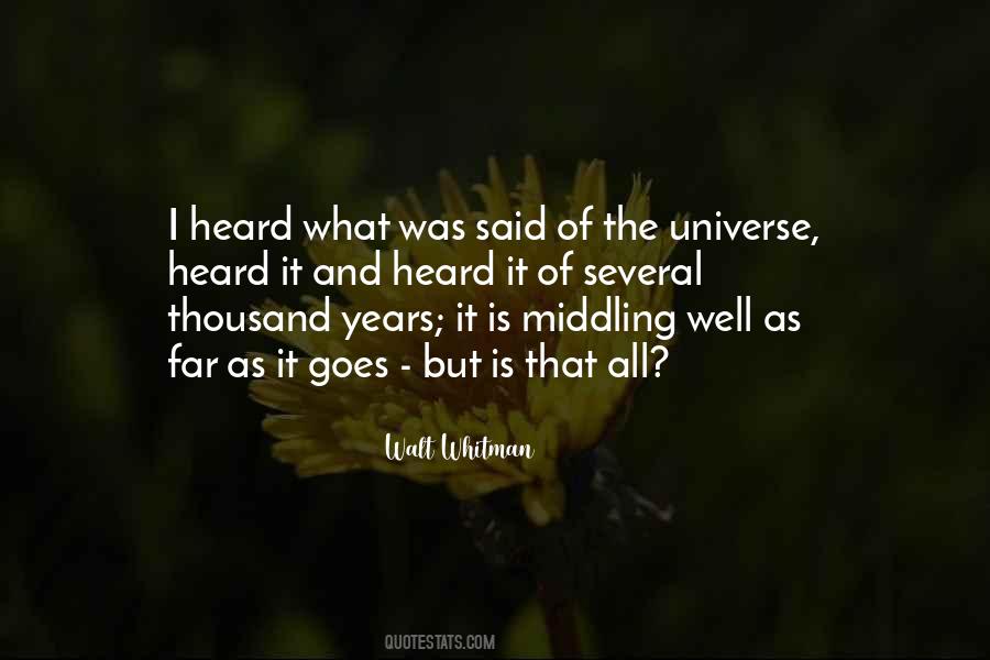 Walt Whitman Quotes #1148982