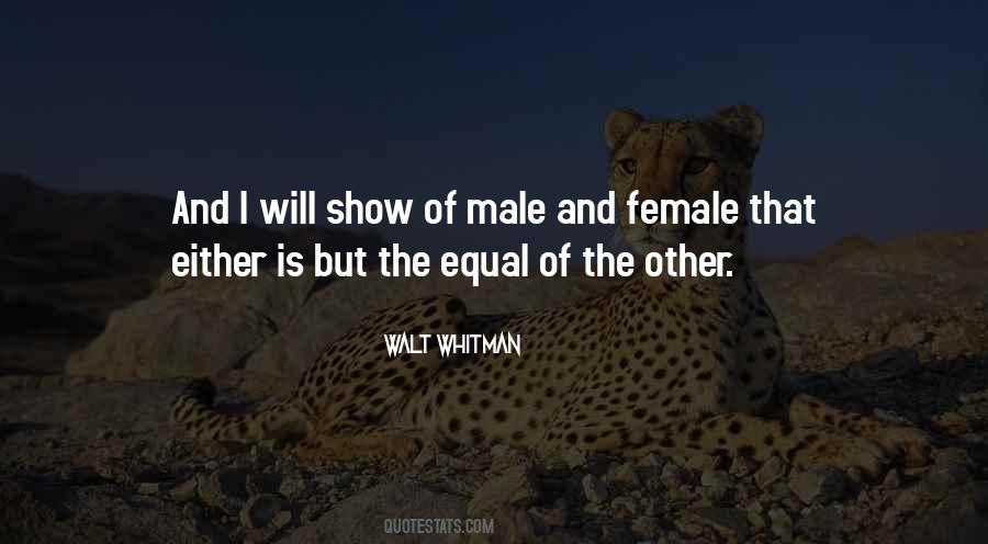 Walt Whitman Quotes #1574486