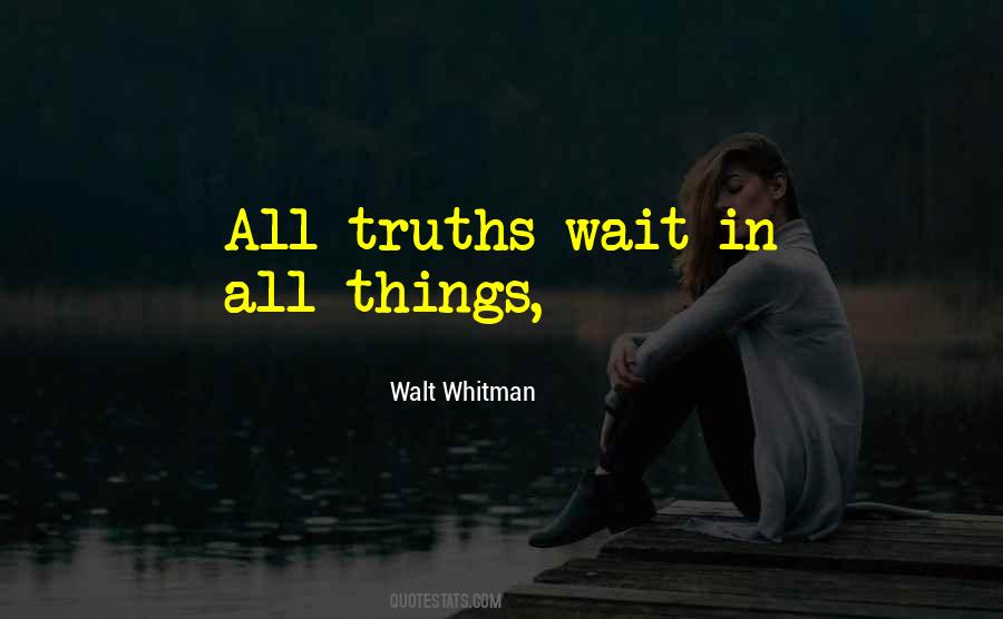Walt Whitman Quotes #1758769