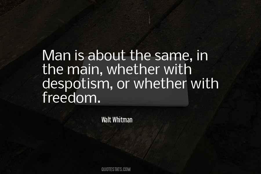 Walt Whitman Quotes #863186