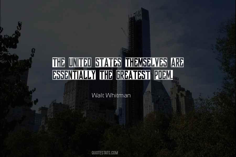 Walt Whitman Quotes #900776