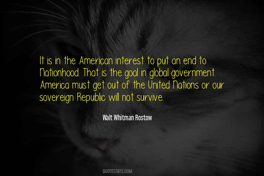 Walt Whitman Rostow Quotes #873324 Walt Whitman Rostow Quotes #873324