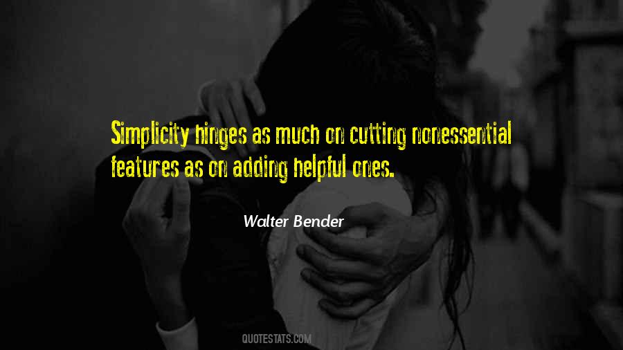 Walter Bender Quotes #84120