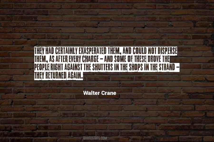 Walter Crane Quotes #1065329