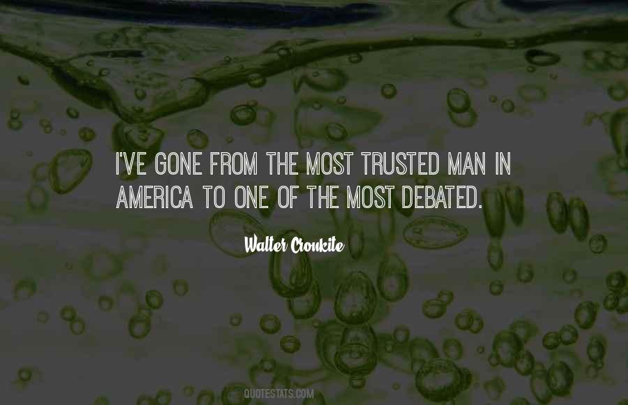 Walter Cronkite Quotes #554427