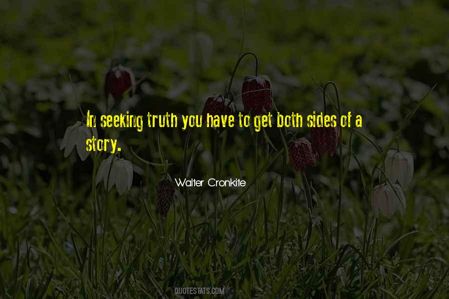 Walter Cronkite Quotes #685910
