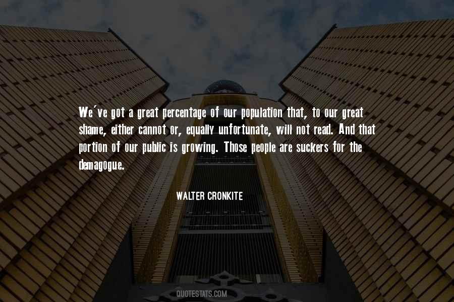 Walter Cronkite Quotes #774037