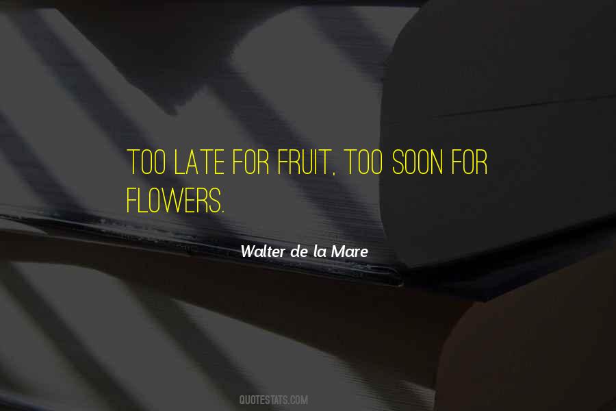 Walter De La Mare Quotes #812492