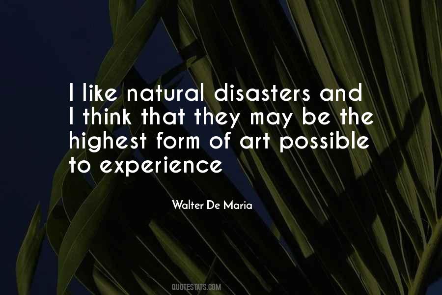 Walter De Maria Quotes #326348 Walter De Maria Quotes #326348