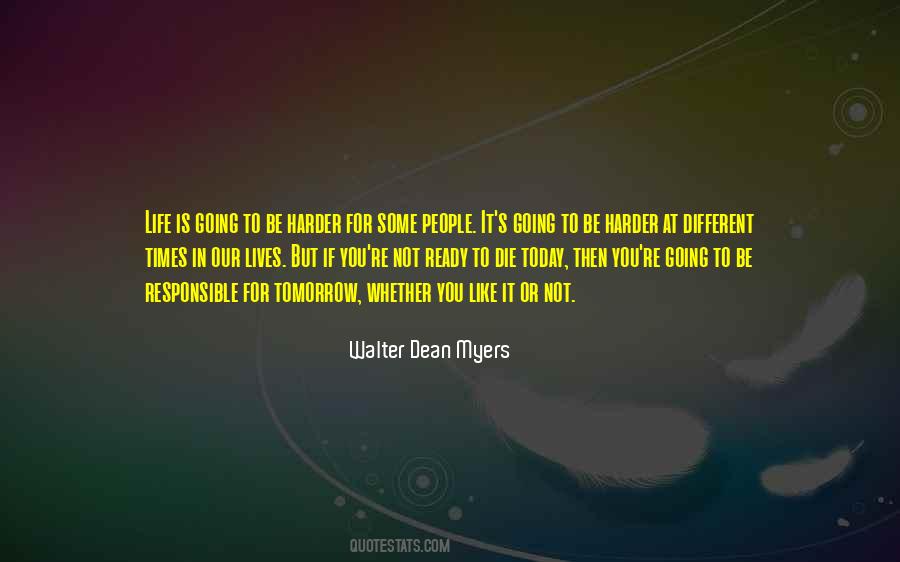 Walter Dean Myers Quotes #1485288