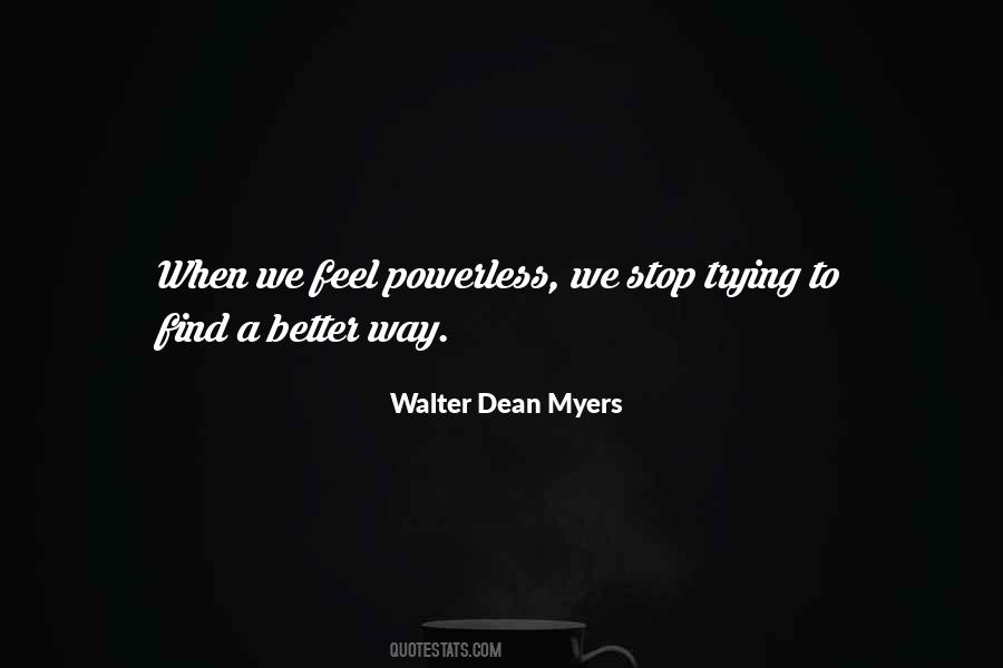 Walter Dean Myers Quotes #267387