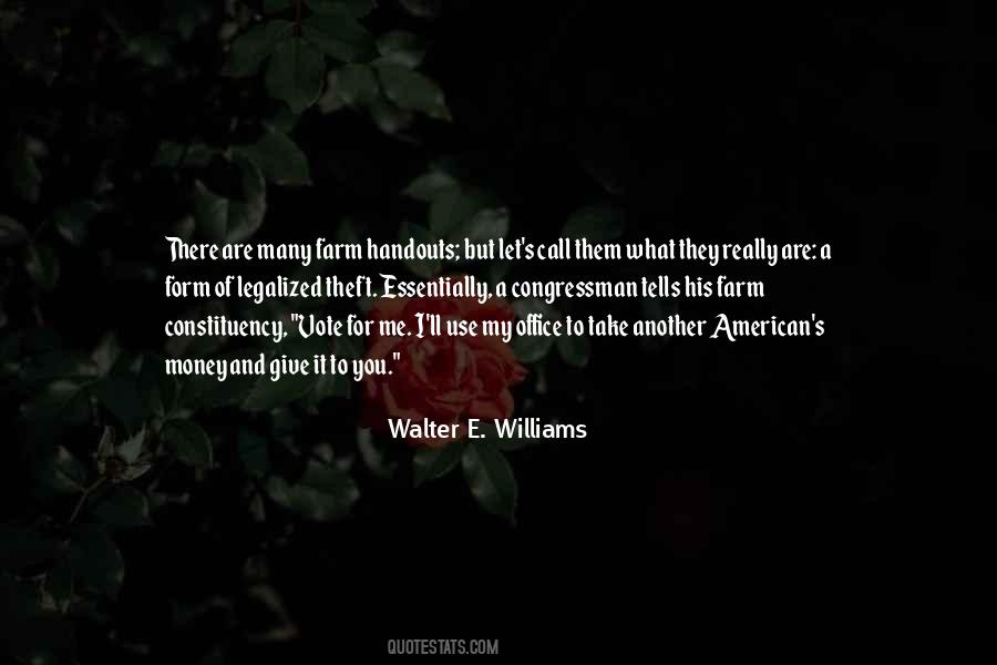 Walter E. Williams Quotes #1375669