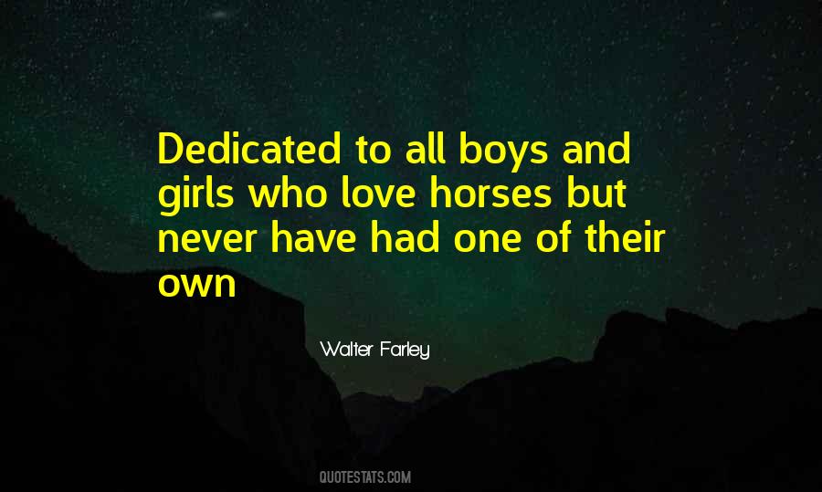 Walter Farley Quotes #1130328