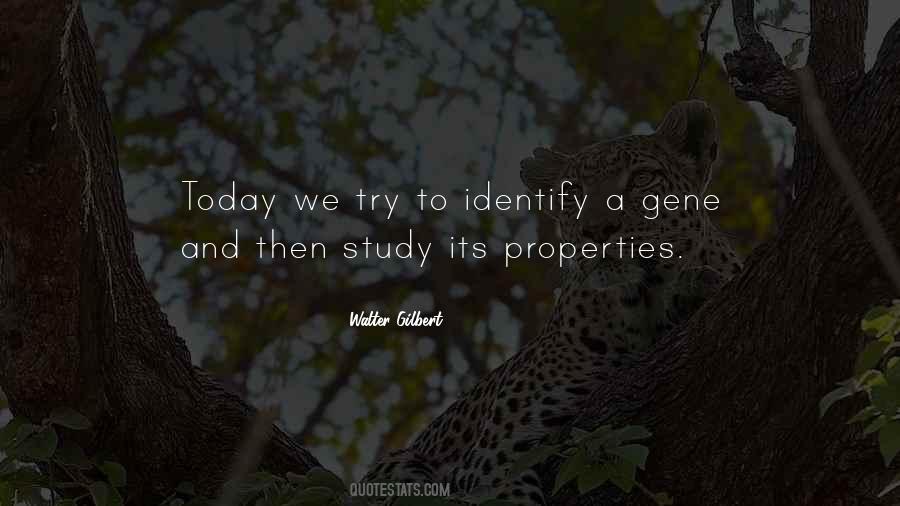 Walter Gilbert Quotes #1773757