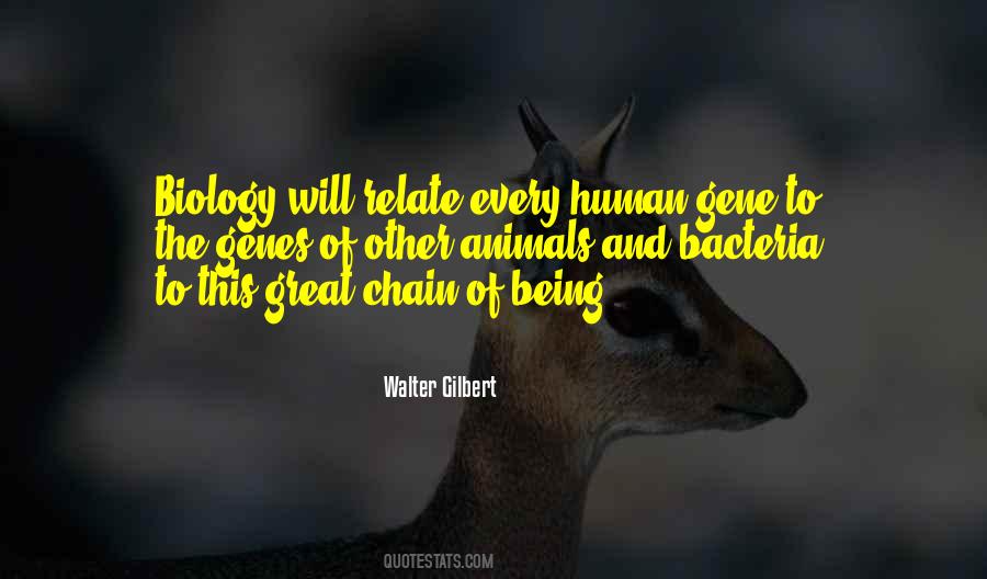 Walter Gilbert Quotes #657836