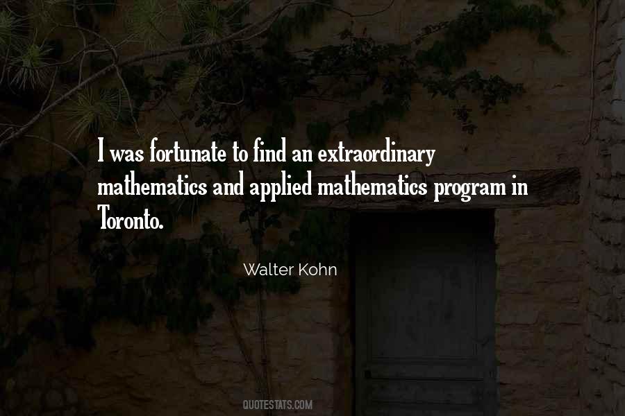 Walter Kohn Quotes #1430926