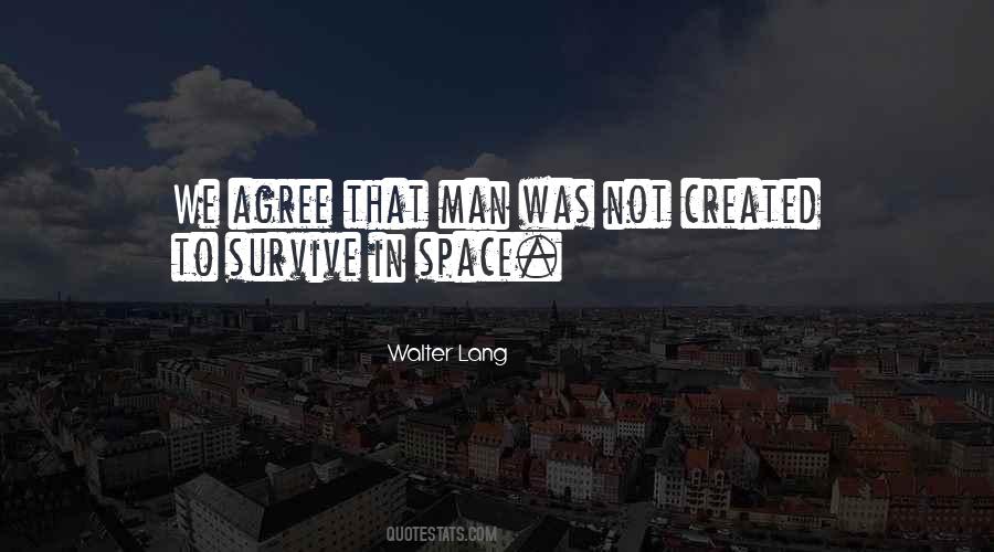 Walter Lang Quotes #881218