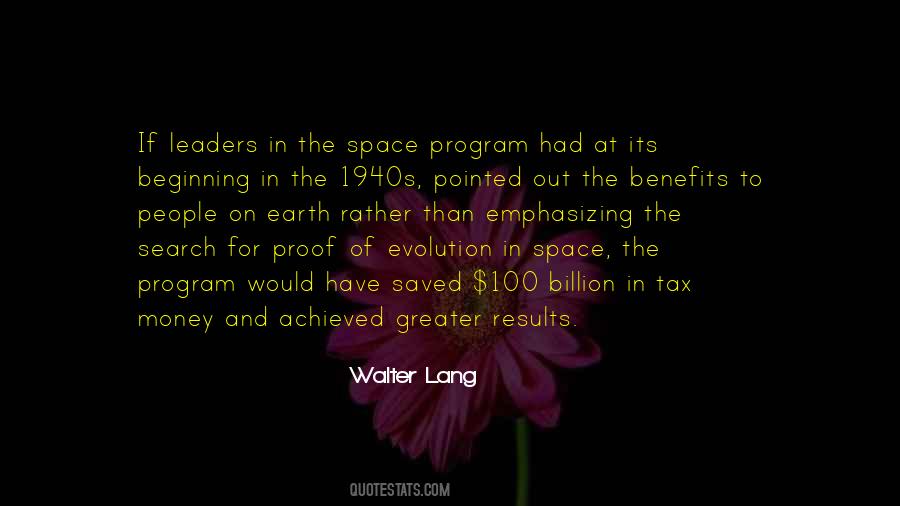 Walter Lang Quotes #899193