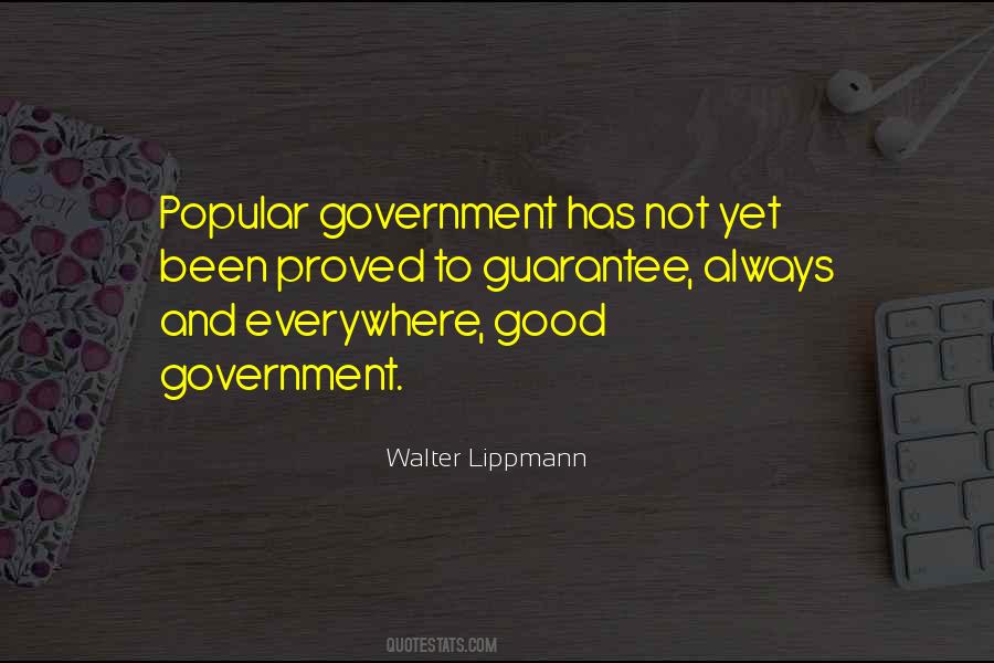 Walter Lippmann Quotes #119820