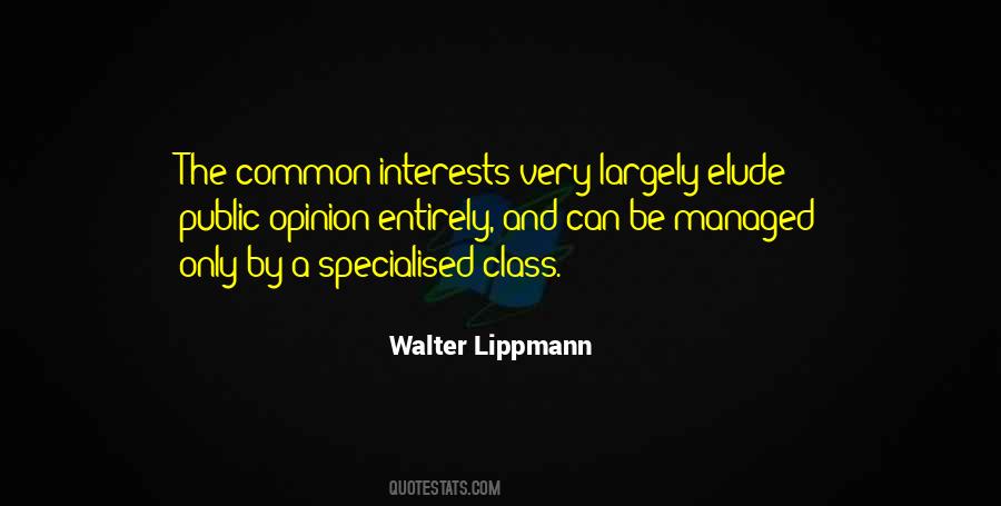 Walter Lippmann Quotes #932906