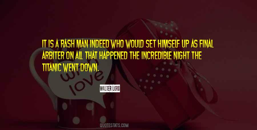 Walter Lord Quotes #600509