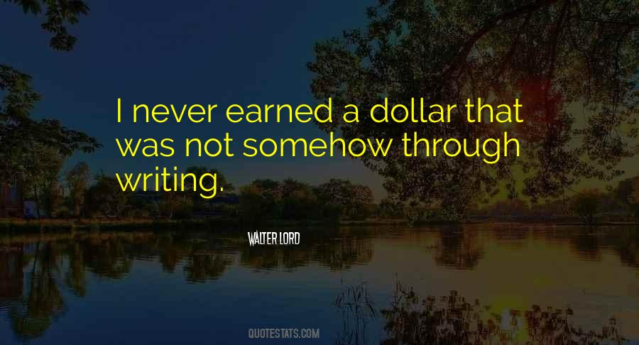 Walter Lord Quotes #950295