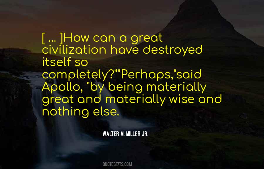 Walter M. Miller Jr. Quotes #1303651